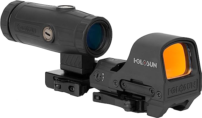 Holosun Red Circle Dot Reflex Sight Combo w/ HM3X Magnifier - HS510C+HM3X