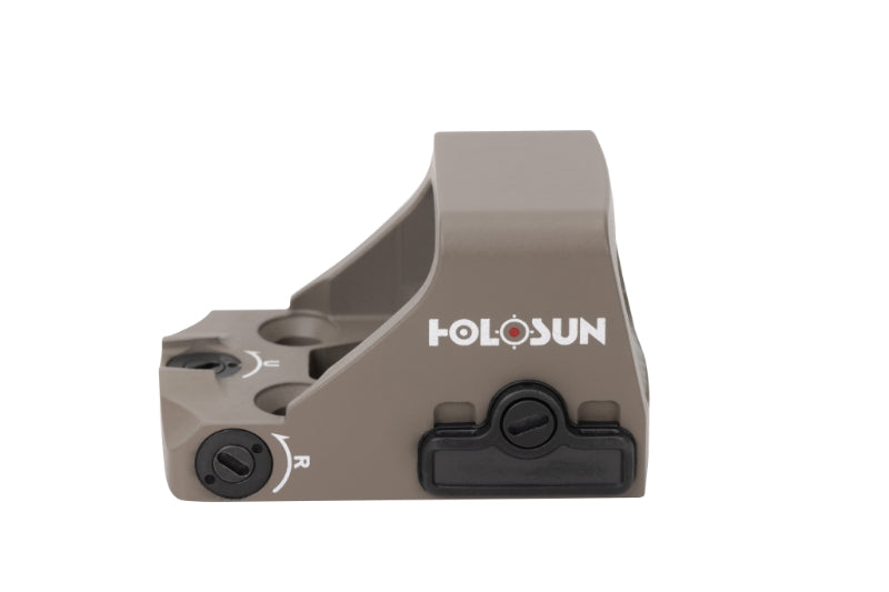 Holosun HS507K-X2 FDE Multi-Reticle Circle Dot Red Dot Sight w/Shake Awake for Subcompact Pistols