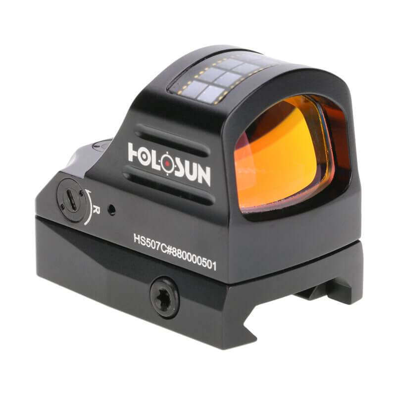 Holosun HS507C Dual Power Micro Red Dot Sight for Pistol - Aaaoptics.com
