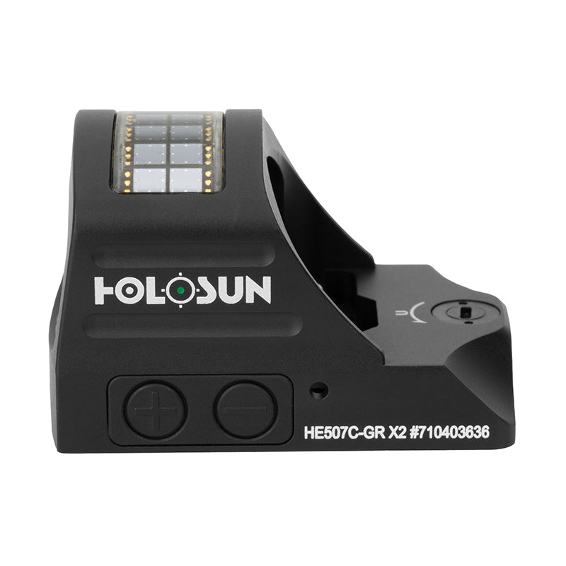 Holosun HE507C-GR X2 Elite Dual Power Micro Green Dot Sight for Pistol