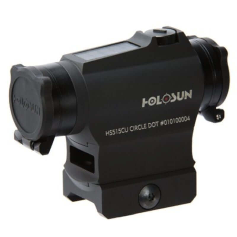 Holosun HS515CU Paralow Circle Dot Sight Dual Power Night Vision Compatible Black Motion Awake - Aaaoptics.com